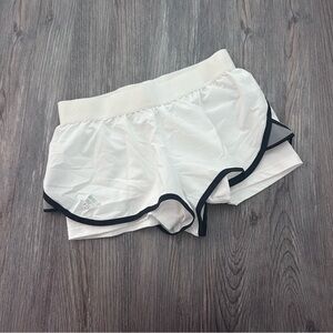 Adidas white shorts M